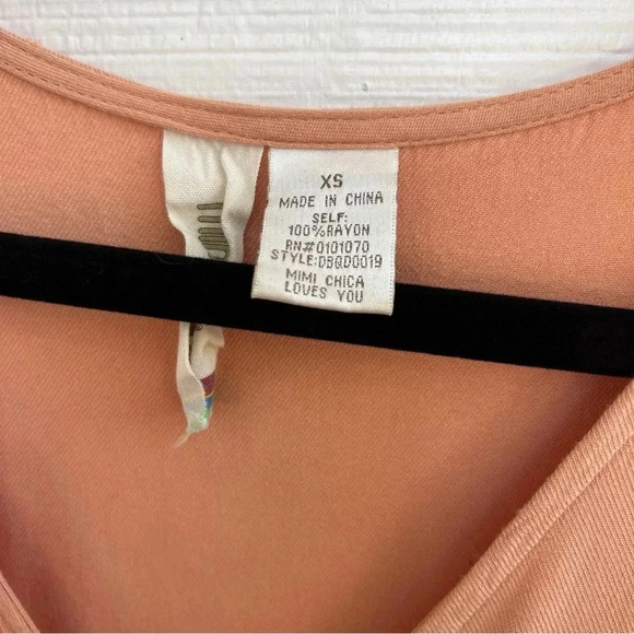 Cottagecore Women’s Tie Front Button Down Fit & Flare Flutter Sleeve Midi Dress - Picture 5 of 6